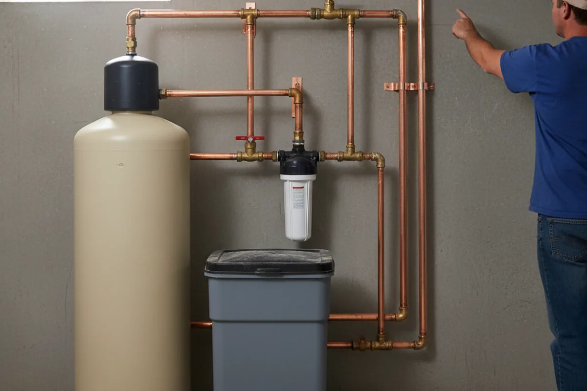Whole-house water treatment system installed in Water Mill